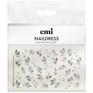 Naildress Slider Design #106 Romantic Leaves, slaideri