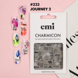 Uzlīmes Charmicon 3D Silicone Stickers #234 Summer Day , silikona