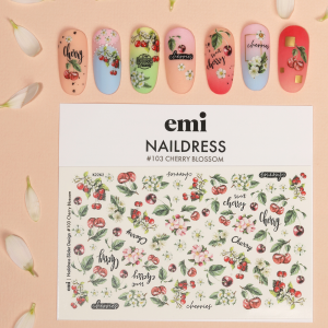 Naildress Slider Design #103 Cherry Blossom, slaideri