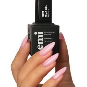 EMI Rosaly Firm Flux Gel 9 ml, šķidrs akrigēls, rozā