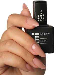EMI Sandy Firm Flux Gel 9 ml, šķidrs akrigēls, bēšā