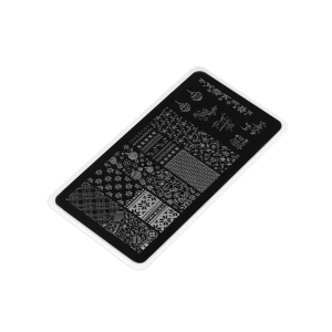 Stamping plate #14 Winter day, plāksne stempingam