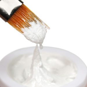 EMI gēla krāsa faktūrām Hilly Gel Paint 002 White, balta 5g