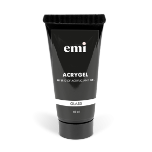 EMI Acrygel Glass 60 ml, akrigēls caurspīdīgs