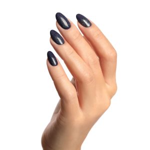 Tops EMI E.MILac Champagne Top gel 9ml, ar zelta spīdumiem