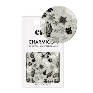 Uzlīmes Charmicon 3D Silicone Stickers #250 Reef, silikona