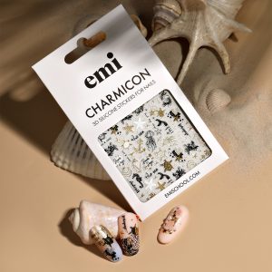 Uzlīmes Charmicon 3D Silicone Stickers #251 Maldives, silikona