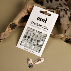 Uzlīmes Charmicon 3D Silicone Stickers #252 Savanna, silikona