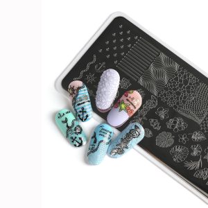 Stamping plate #17 Oceanica, stempinga plāksne