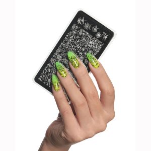 Stamping plate #15 Magic of nature,stempinga plāksne