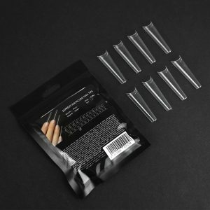 Gēla tipši balerīna, Express manicure nail tips Coffin, izmērs #2, 50 gabali