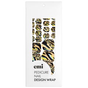 Pedicure Nail Design Wrap #6 Hunting season, dizaina plēves pedikīram