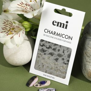 Uzlīmes Charmicon 3D Silicone Stickers #254 Eastern Garden, silikona