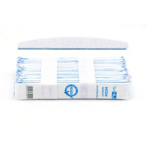 Vīle BASIC NAIL4U, pusmēness 100/180 25 gabali