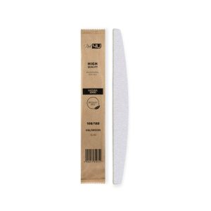 Vīle nagiem, pusmēness, 100/180, NATURAL SLIM, NAIL4U Halfmoon 1 gb