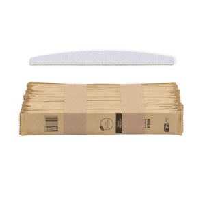 Vīle nagiem, pusmēness, 100/180, NATURAL SLIM, NAIL4U Halfmoon 50 gb