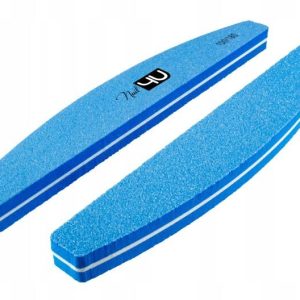 Bafs, pusmēness 100/180, NAIL4U 1 gabals