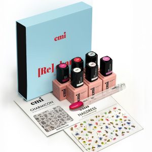 Set E.MiLac RE Recharge 9ml, gēllaku komplektu 6 gab 9ml