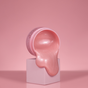 Gēls modelēšanai One Touch Glitter Natural 30g, Saute Nails kamuflāžas gēls (HARD)