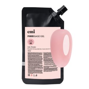Fiber Base gel Pastel Salmon #05 EMI , 100ml gēllakas bāze