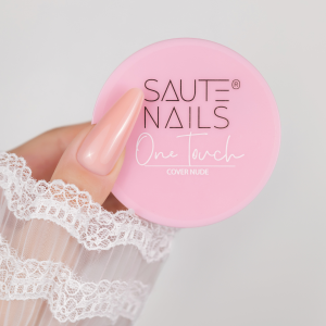Gēls modelēšanai One Touch Cover Nude 50g, Saute Nails kamuflāžas gēls