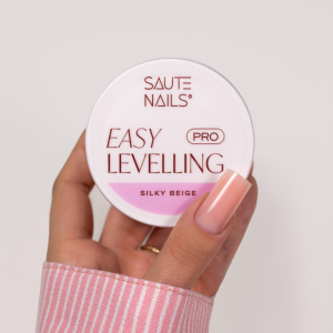 Gēls nagu modelēšanai Saute Nails Easy Levelling PRO Silky Beige 50g