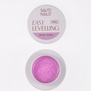 Gēls nagu modelēšanai Saute Nails Easy Levelling PRO Shiny Rose 50g